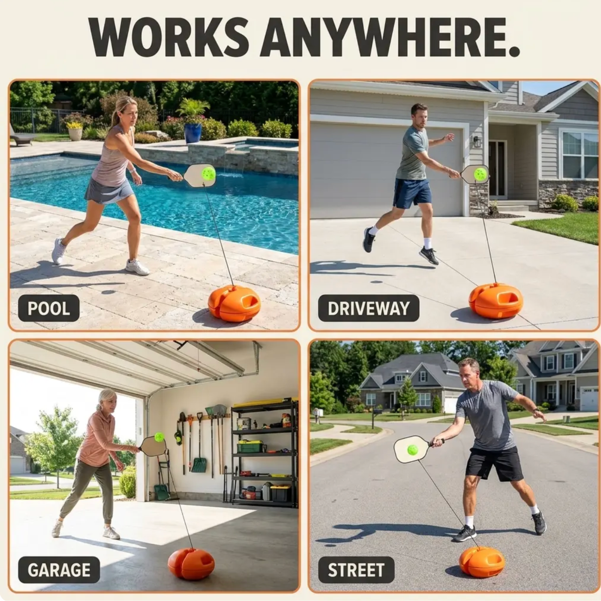 Pickleball Rebound Trainer 3.0